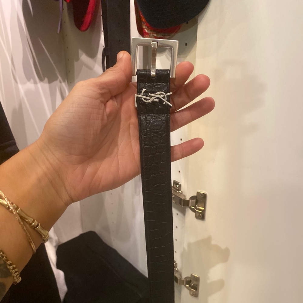BARELY WORN YSL CROCODILE BELT MENS 38